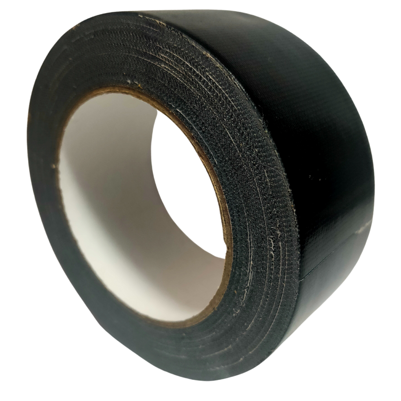 Box of Cloth Tape Black 48mm x 25m (36 rolls) - Zed Fasteners