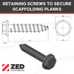 Z Screw | Retaining Screws to Secure Scaffolding Planks